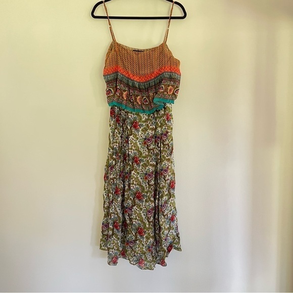 Anthropologie Tanvi Kedia Zavora Beaded Maxi Dress Medium NWOT JB - Picture 6 of 10